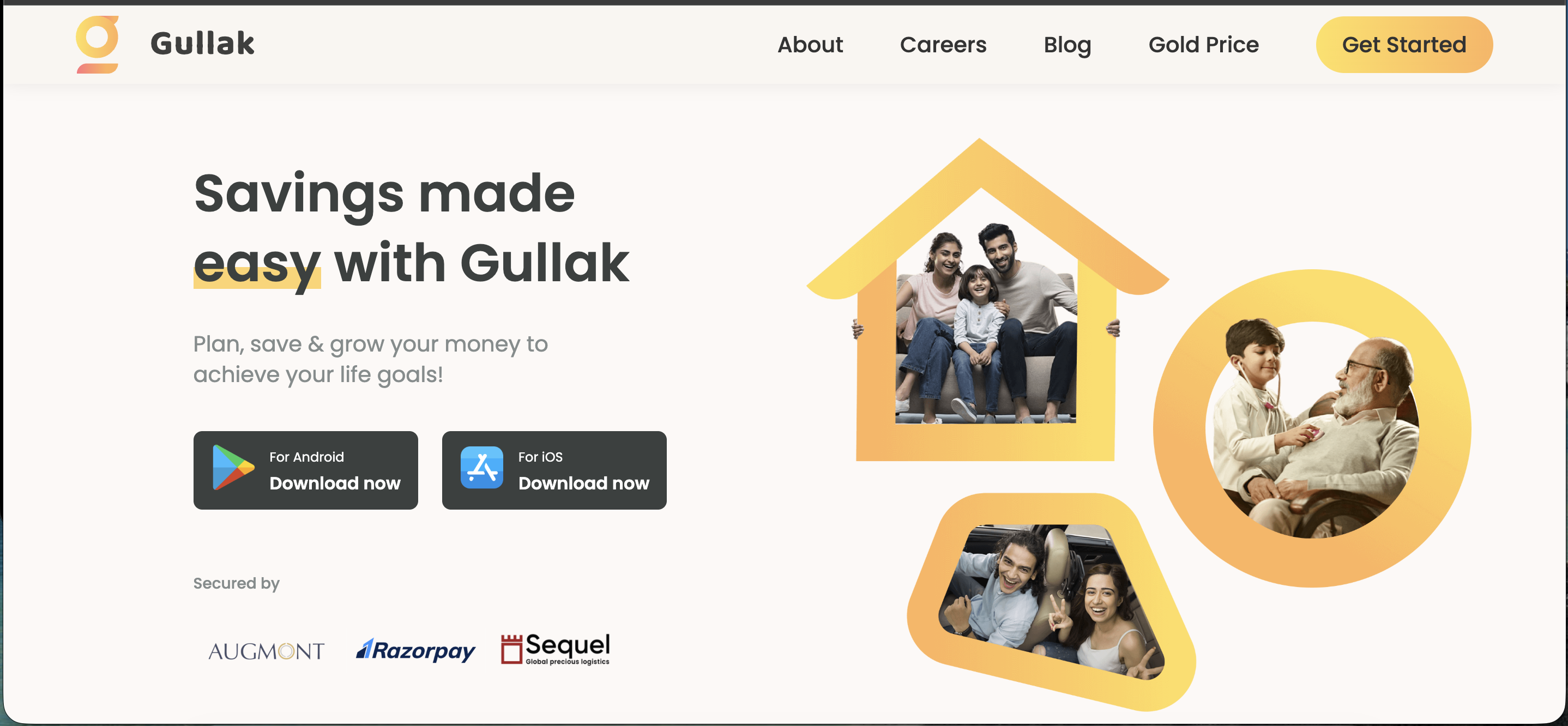 Gullak website